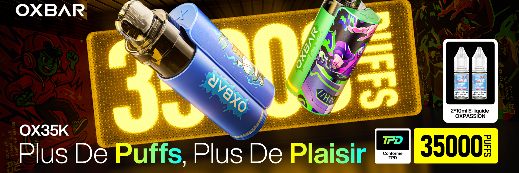 MVPGrossiste oxbar 35k