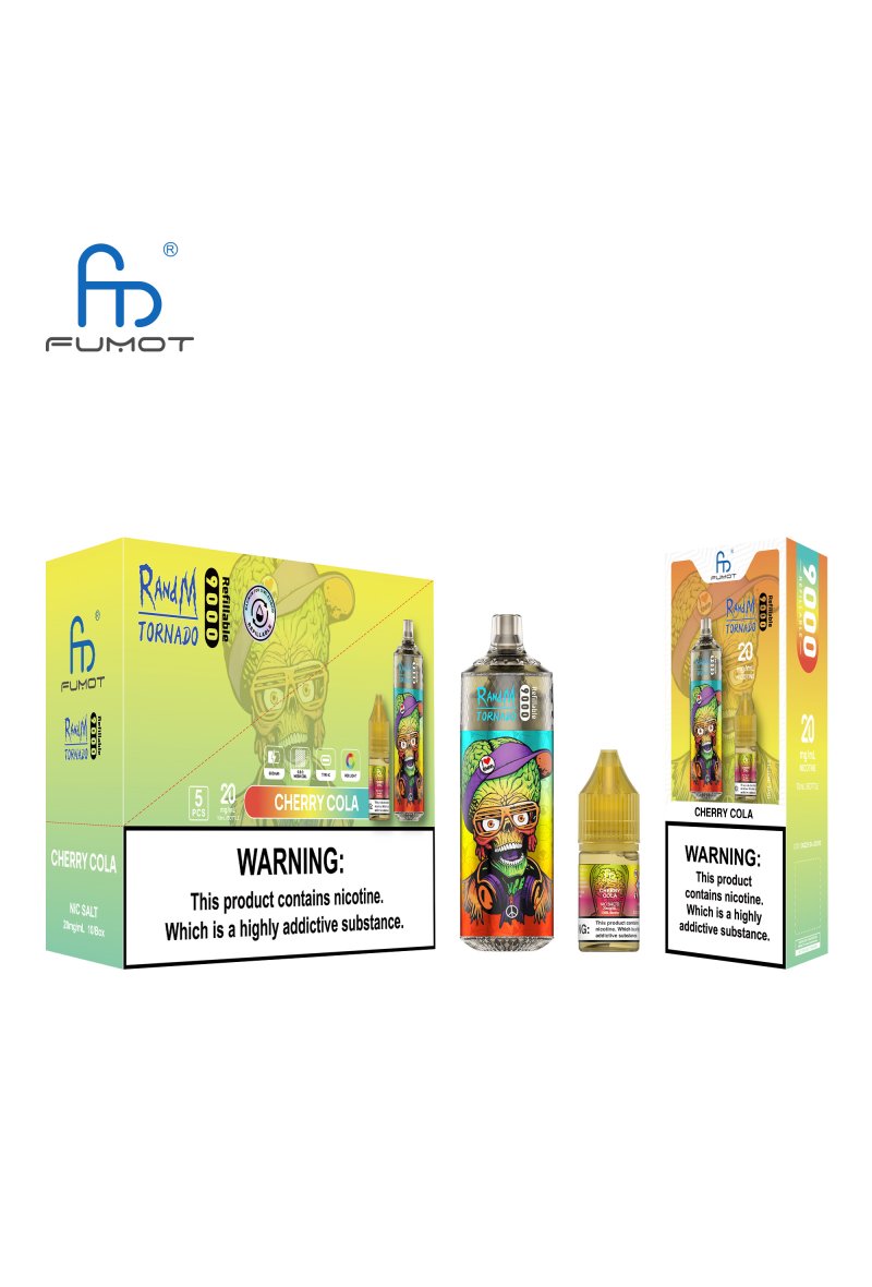  RANDM Fumot Tornado 9000 Rechargeable 2% Nicotine Cherry Cola