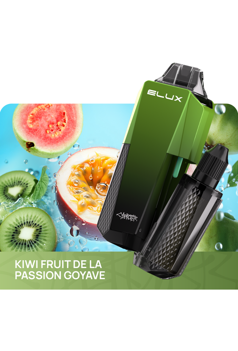 ELUX CYBEROVER 16K (2%) KIWI FRUIT DE LA PASSION GOYAVE