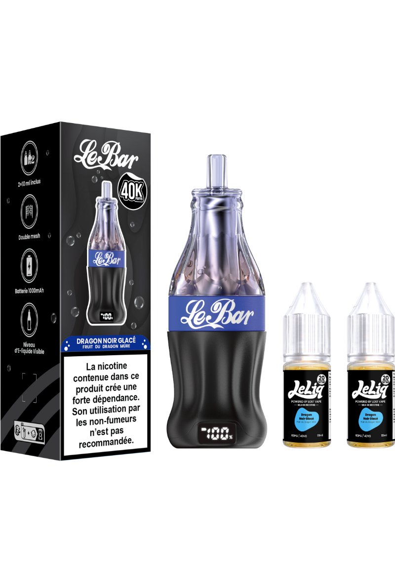 LE BAR 40K (2%) DRAGON NOIR GLACE