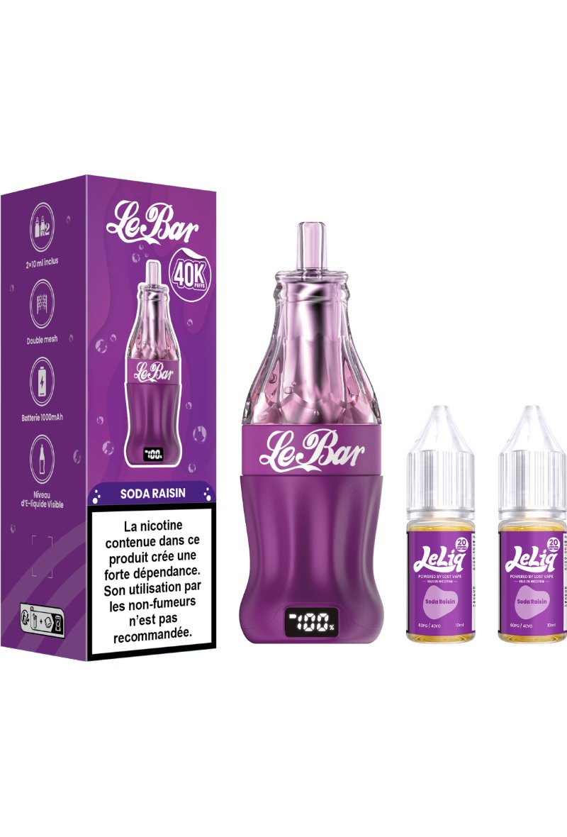 LE BAR 40K (2%) SODA RAISIN
