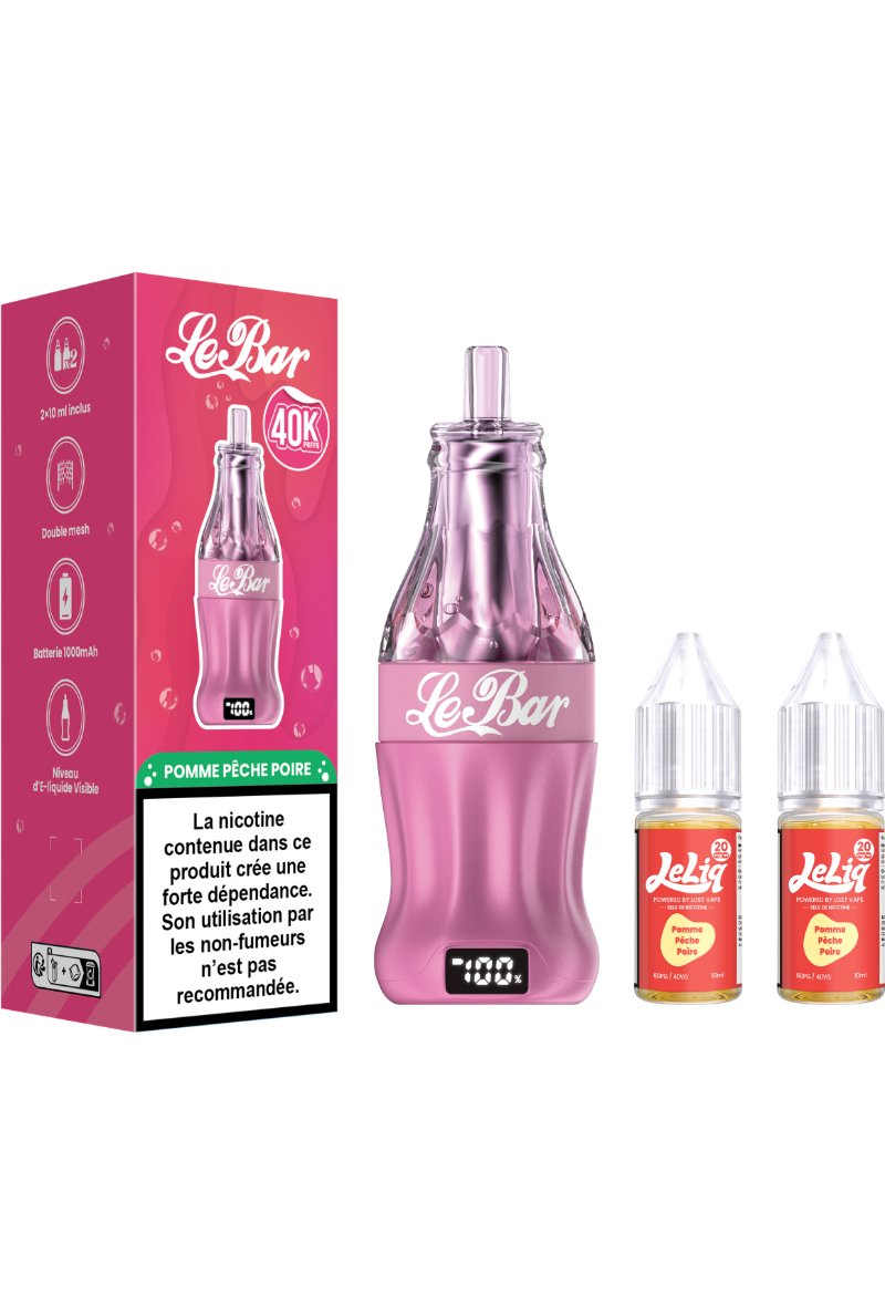 LE BAR 40K (2%) POMME PECHE POIRE