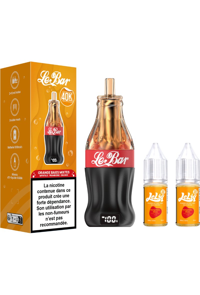 LE BAR 40K (2%) ORANGE BAIES MIXTES