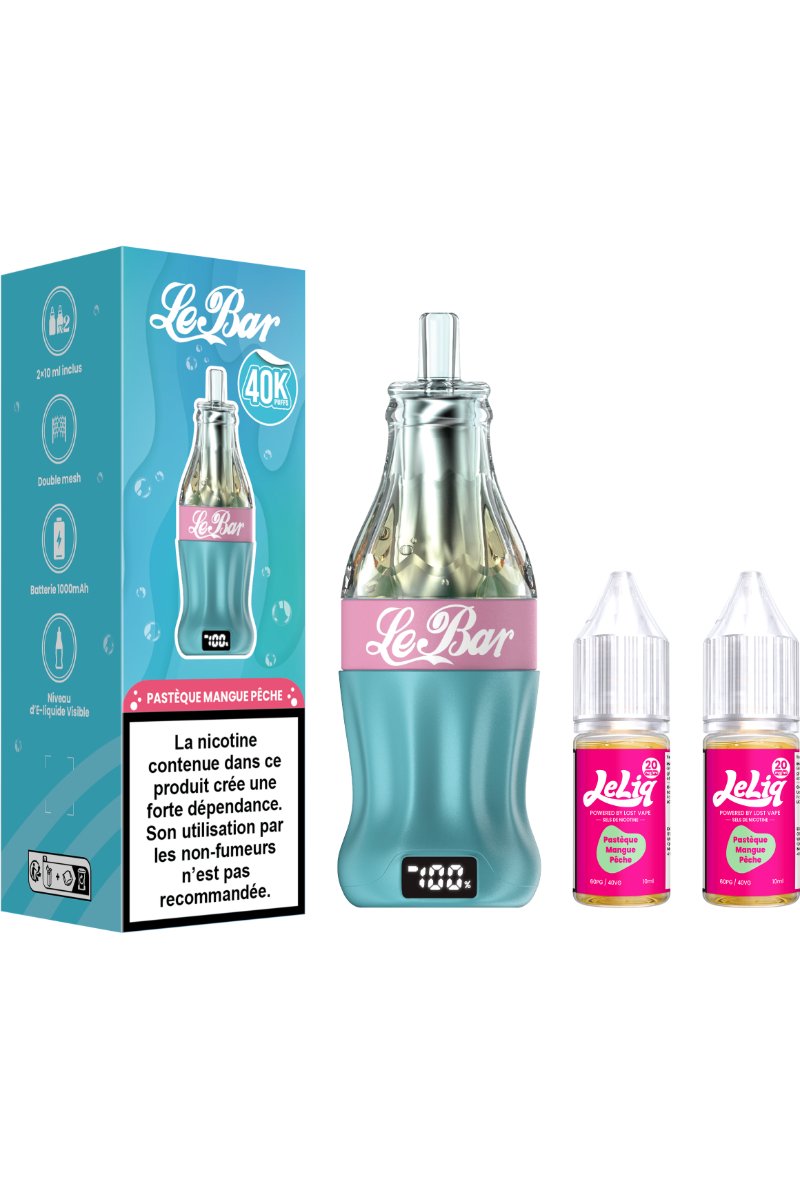 LE BAR 40K (2%) PASTEQUE MANGUE PECHE