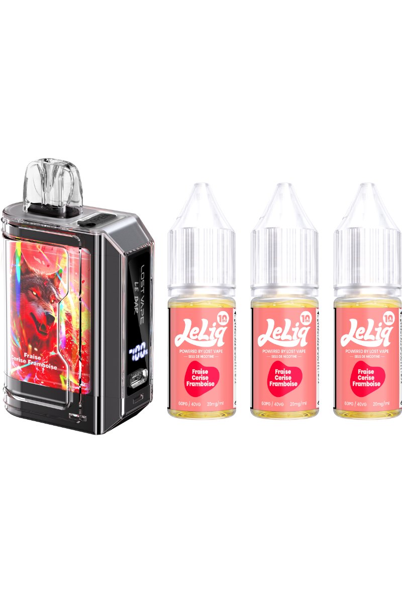 LE BAR 45K (2%) FRAISE CERISE FRAMBOISE