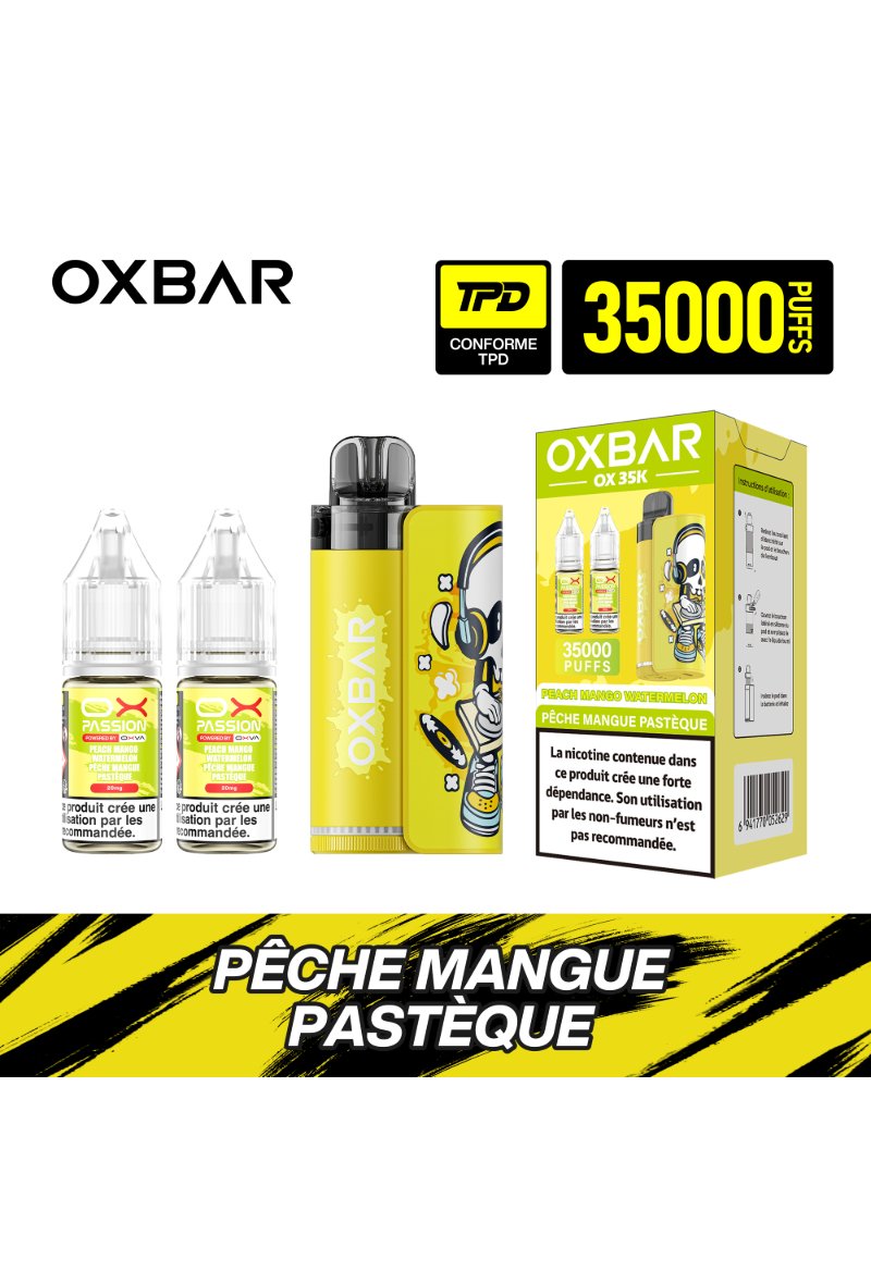 OX35K OXBAR (2%) PECHE MANGUE PASTEQUE