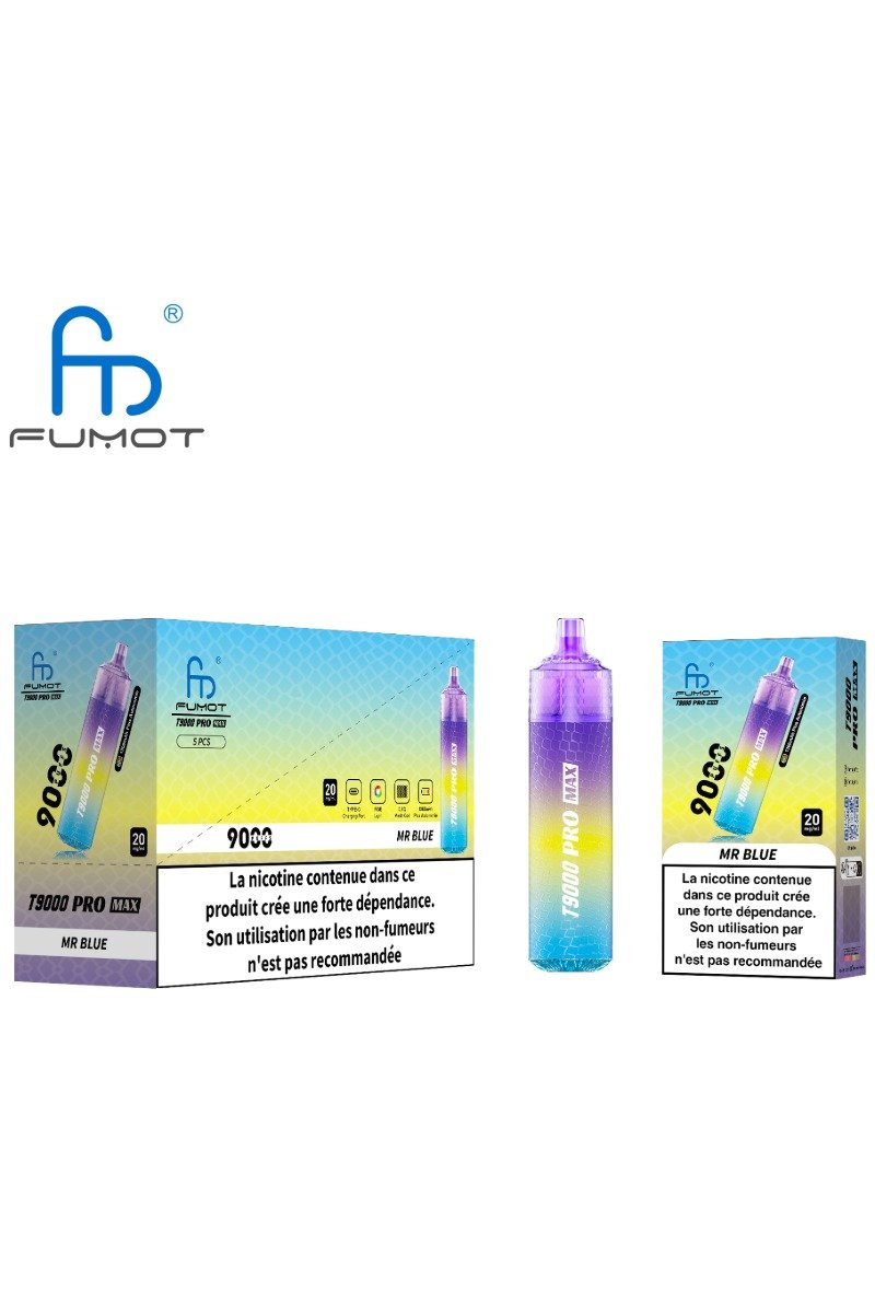 FUMOT TORNADO 9000 PRO MAX (2%) MR. BLUE