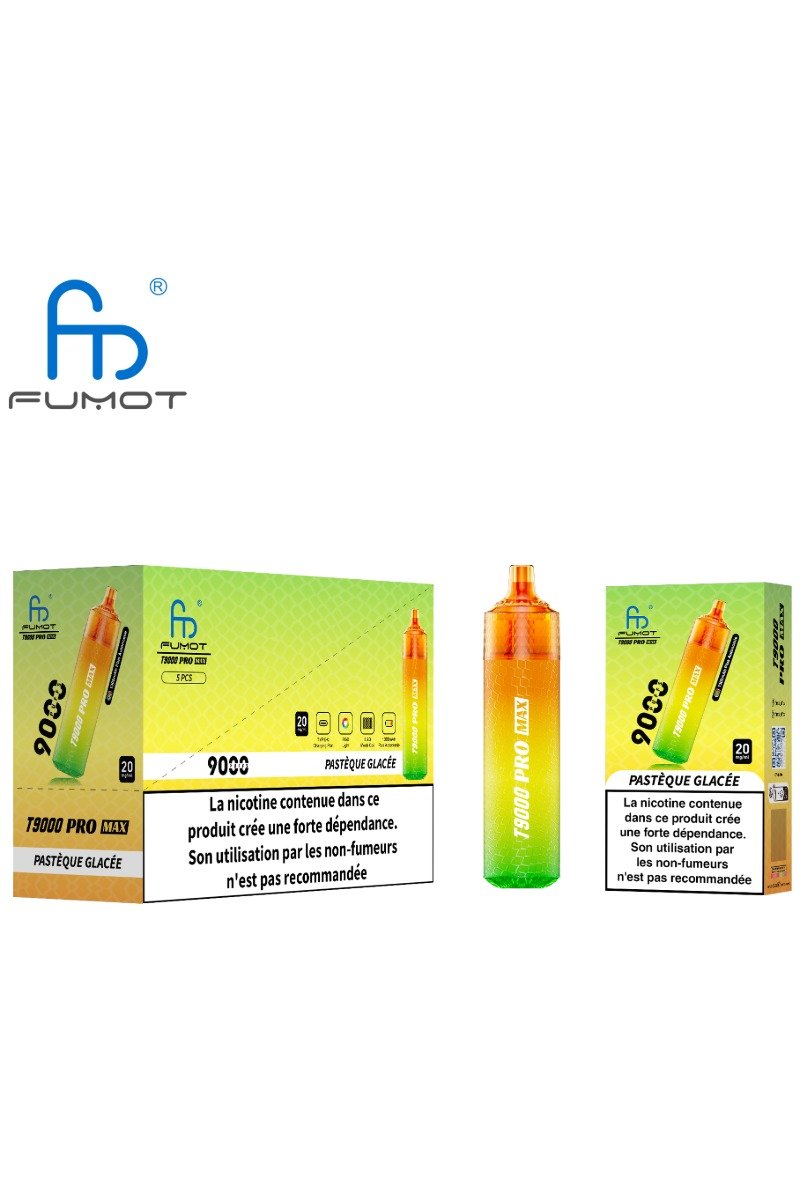 FUMOT TORNADO 9000 PRO MAX (2%) PASTEQUE GLACEE