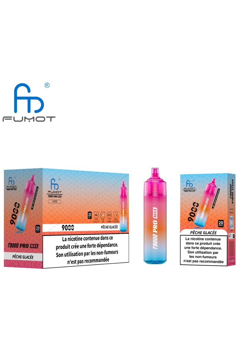 FUMOT TORNADO 9000 PRO MAX (2%) PECHE GLACEE