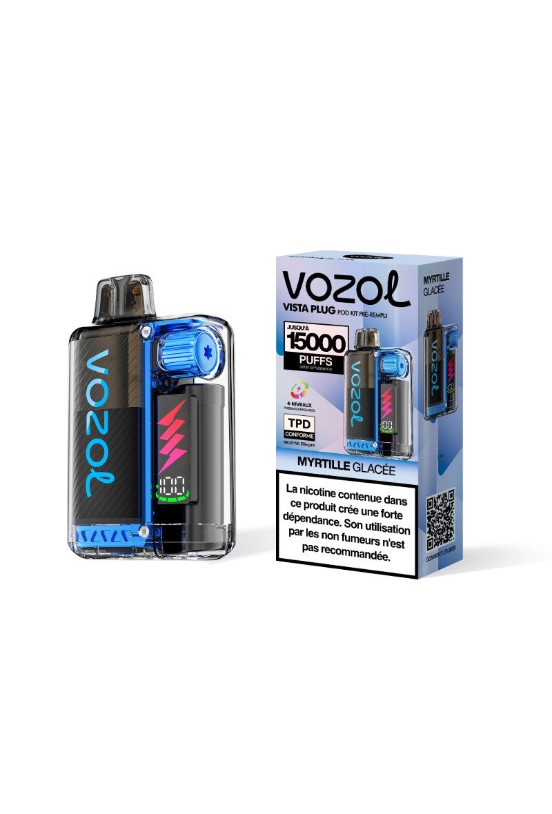 VOZOL VISTA PLUG 15K (2%) MYRTILLE GLACEE