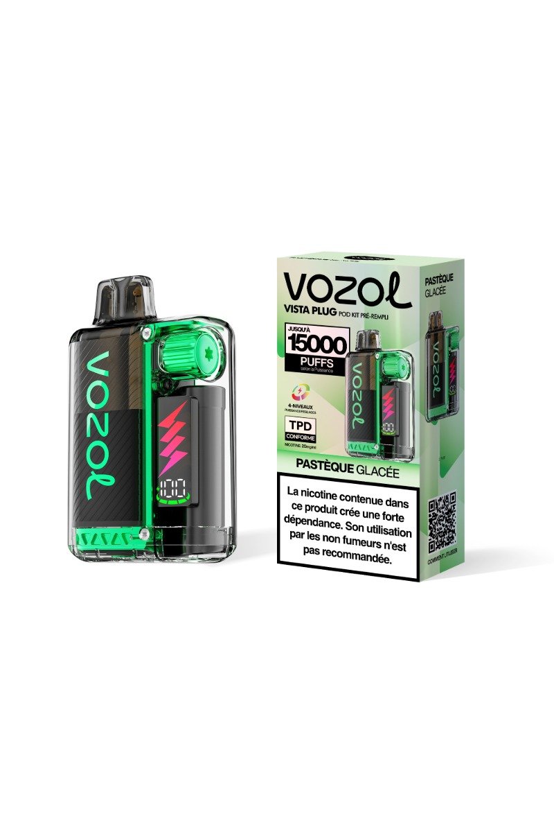 VOZOL VISTA PLUG 15K (2%) PASTEQUE GLACEE