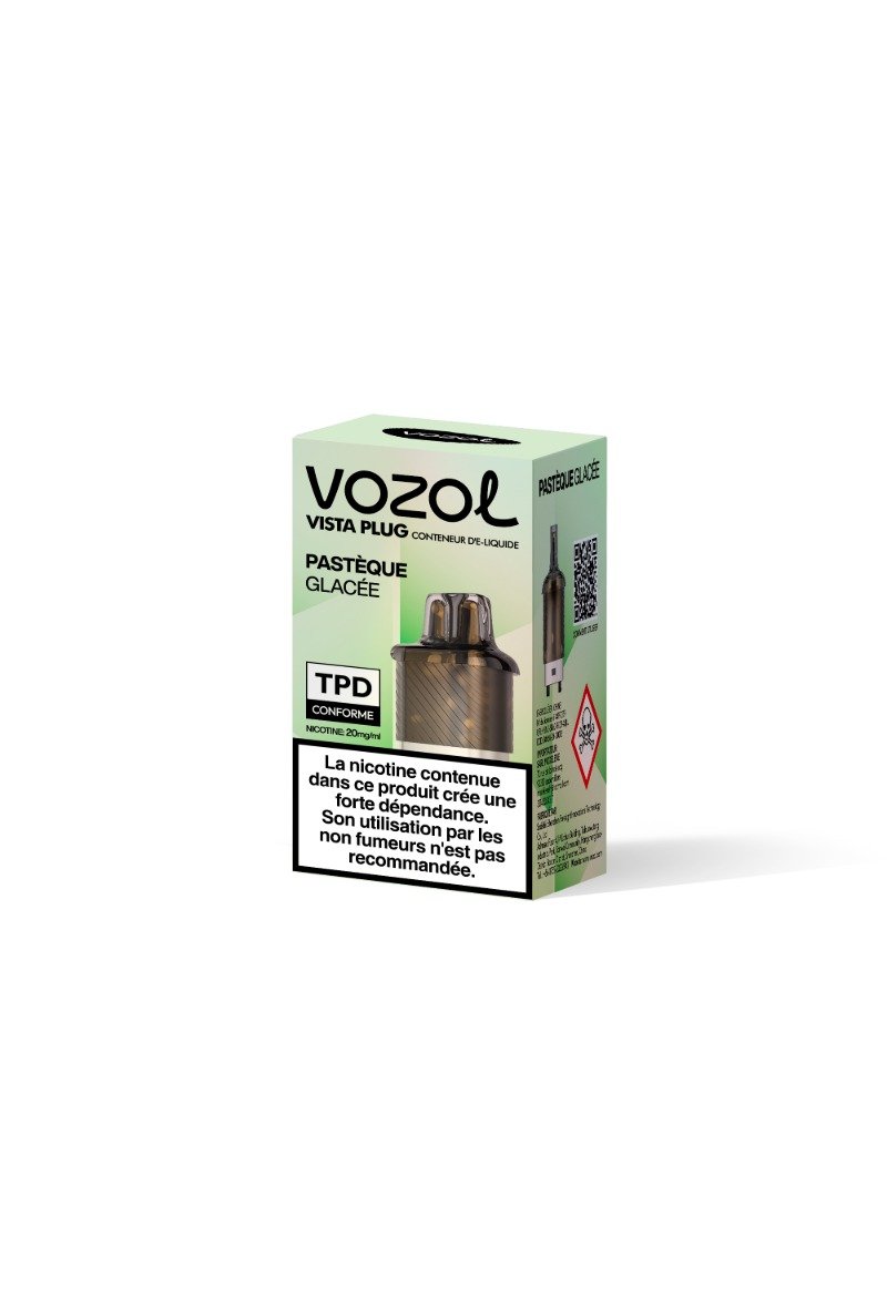 VOZOL VISTA PLUG POD 2ML+10ML (2%) PASTEQUE GLACEE