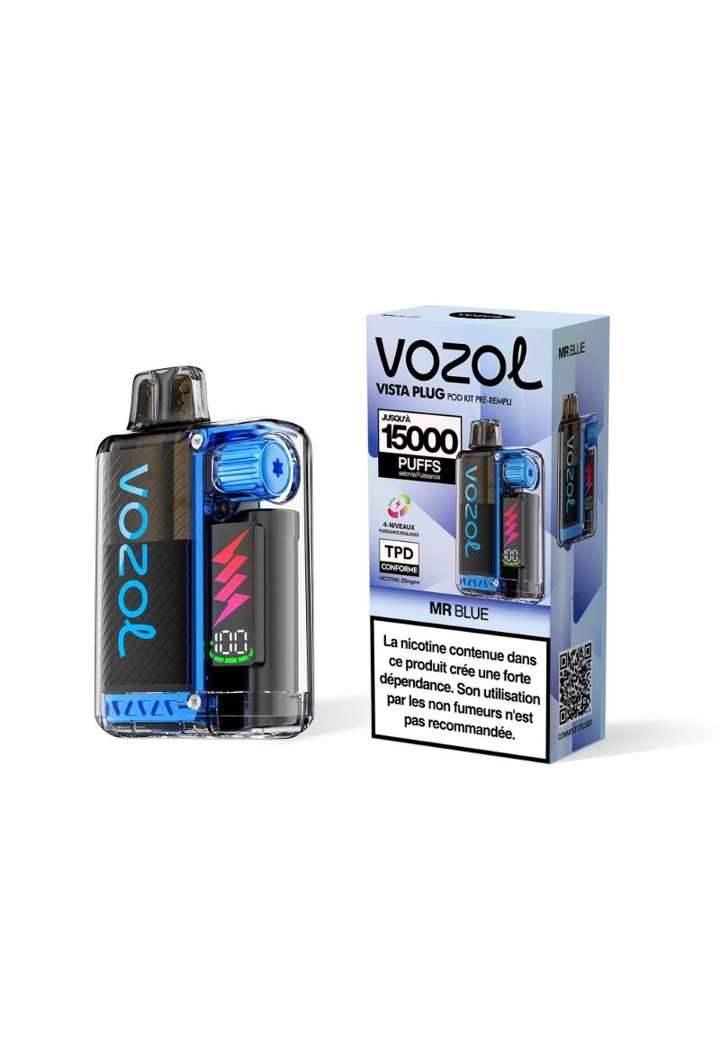 VOZOL VISTA PLUG 15K (2%) MR BLUE