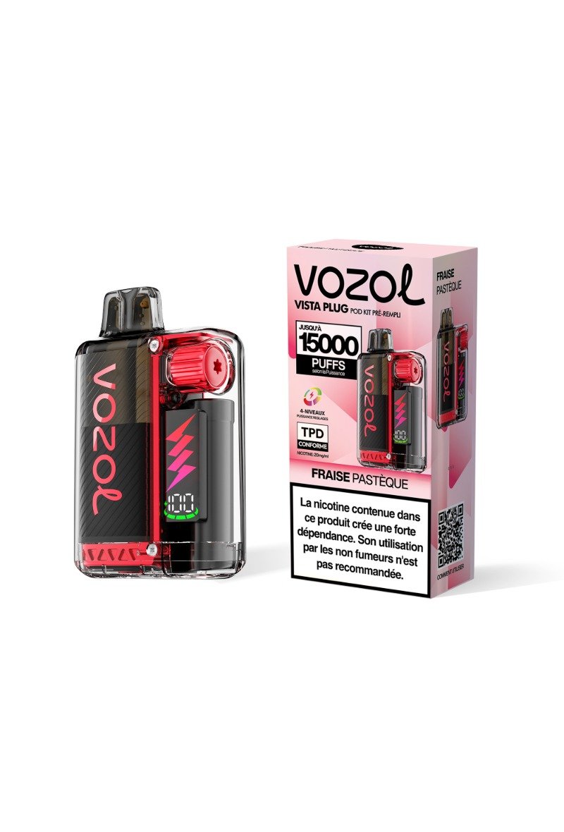 VOZOL VISTA PLUG 15K (2%) FRAISE PASTEQUE