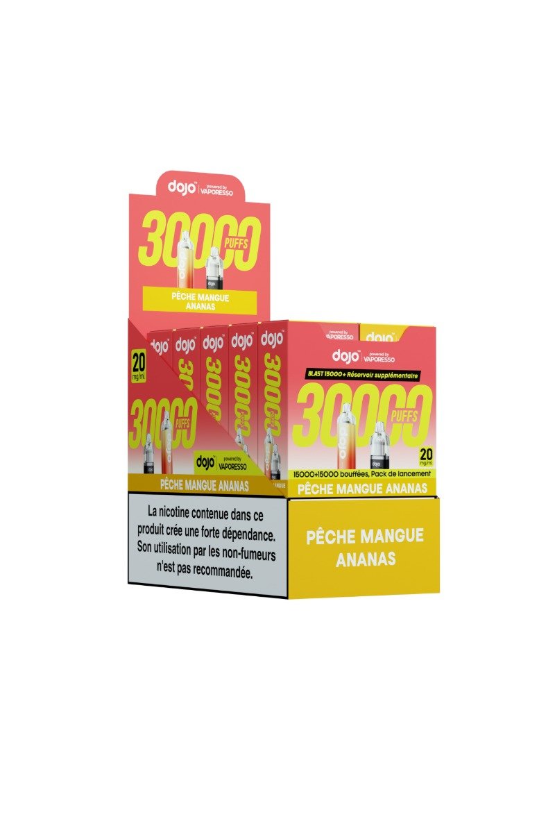 DOJO BLAST 30K (Bundle) (2%) PECHE MANGUE ANANAS