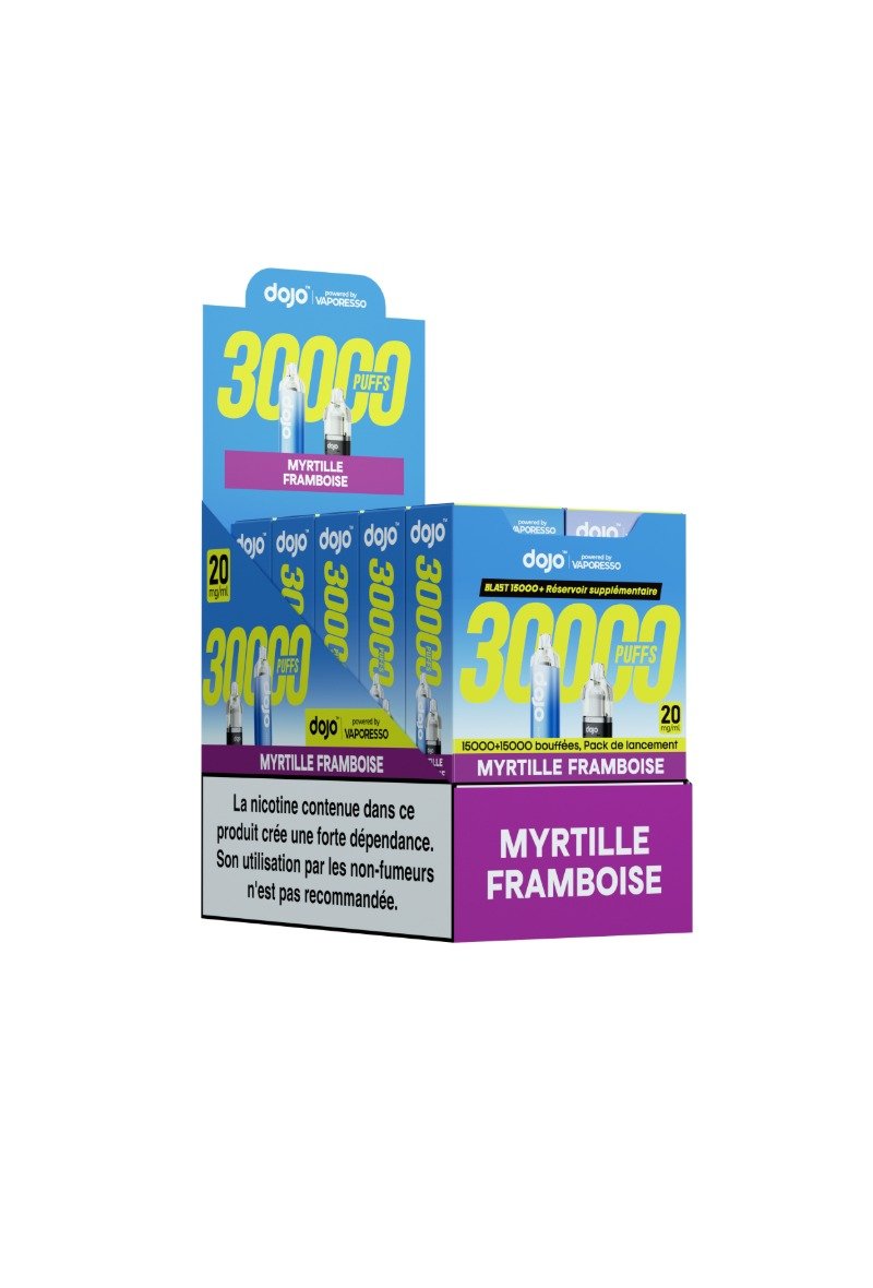 DOJO BLAST 30K (Bundle) (2%) MYRTILLE FRAMBOISE