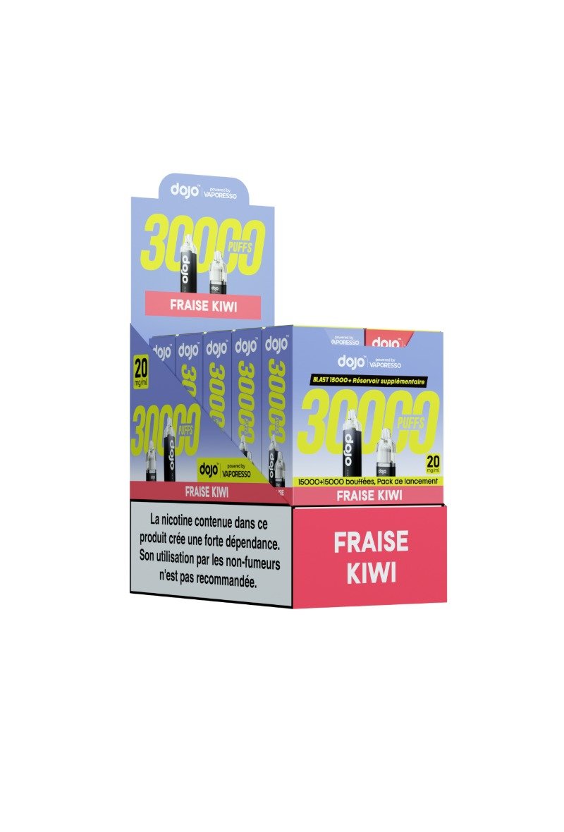 DOJO BLAST 30K (Bundle) (2%) FRAISE KIWI