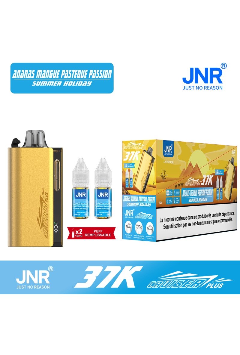 JNR CRUISER PLUS 37K (2%) ANANAS MANGUE PASTEQUE PASSION
