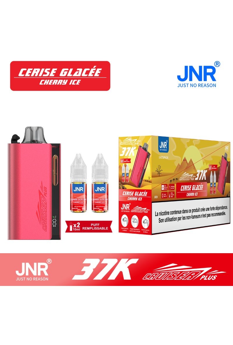 JNR CRUISER PLUS 37K (2%) CERISE GLACEE