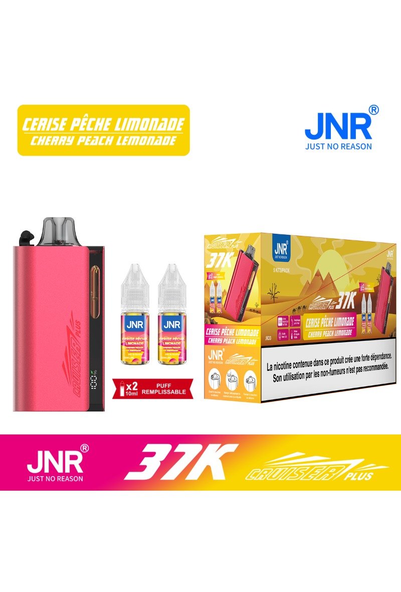 JNR CRUISER PLUS 37K (2%) CERISE PECHE LIMONADE
