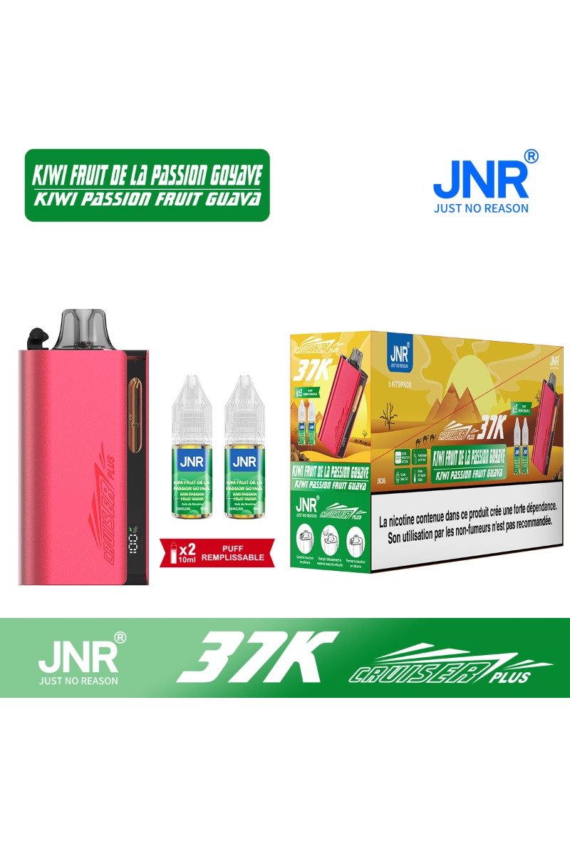 JNR CRUISER PLUS 37K (2%) KIWI FRUIT DE LA PASSION GOYAVE