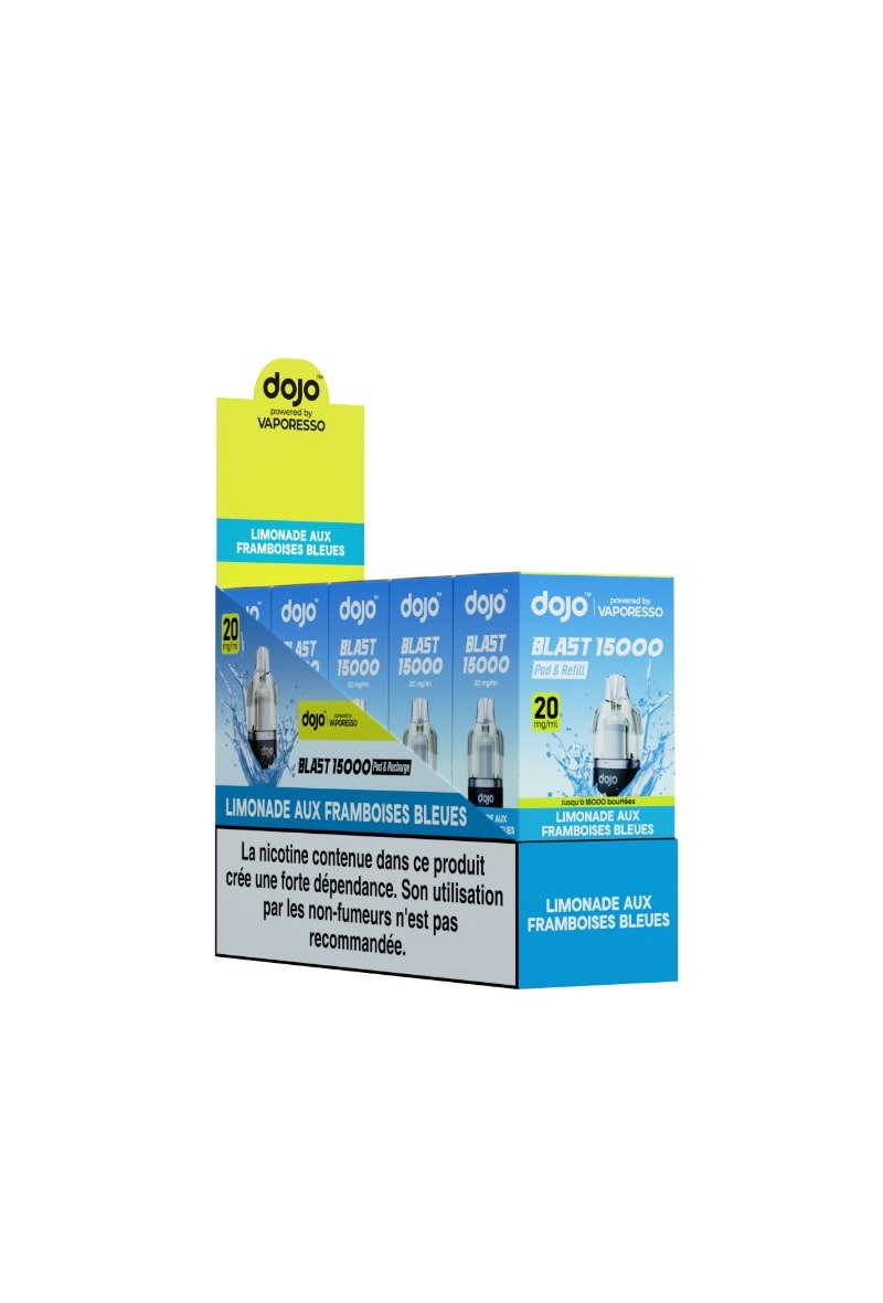 DOJO BLAST 15K POD (2%) LIMONADE AUX FRAMBOISES BLEUES