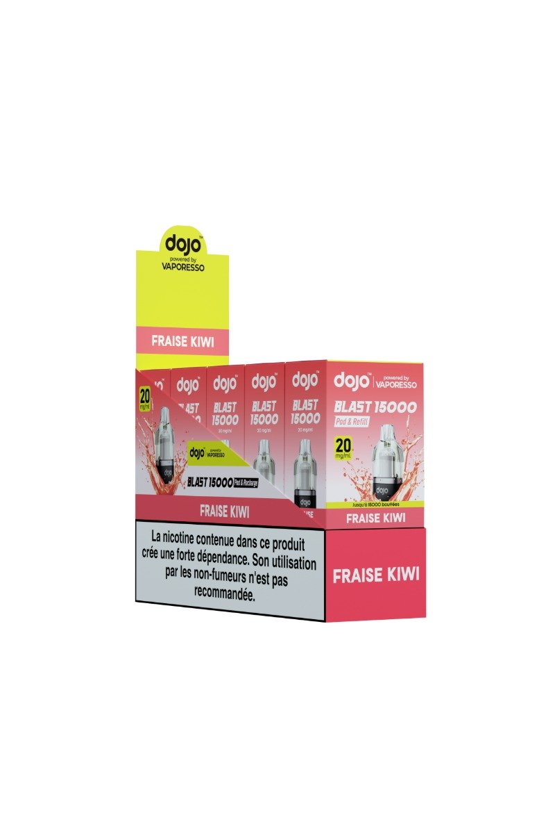 DOJO BLAST 15K POD (2%) FRAISE KIWI